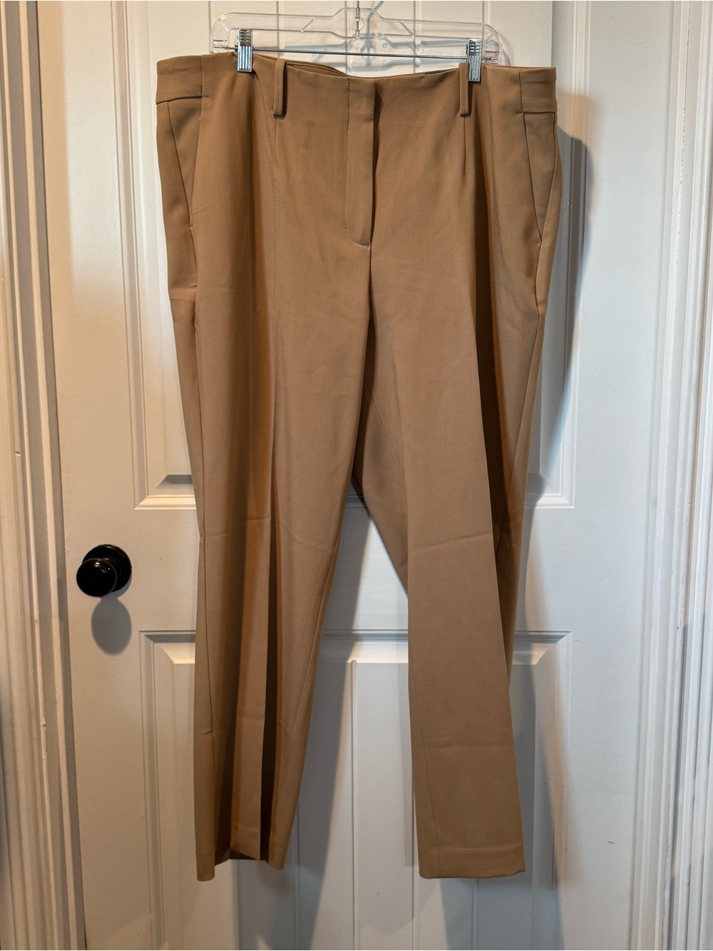 Talbots Southampton Straight-Leg Pants in Camel